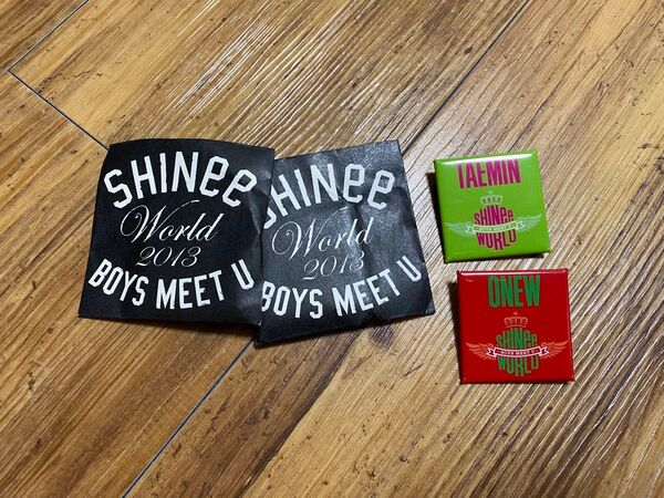SHINee WORLD 2013~Boys Meet U~ 会場限定バッジ