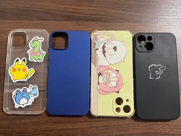 iPhone13 ケース 4点セット その日の気分でケースを変えるのはどうでしょうか。