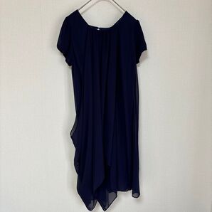 アルファベッツアルファベッドのネイビーパーティドレス美品