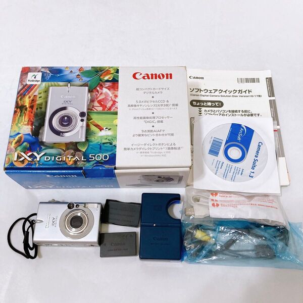 Canon IXY DIGITAL 500 キヤノン デジタルカメラ ジャンク デジカメ コンデジ