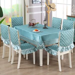 椅子カバー 2脚分 グリーン 無地 可愛い 汚れ防止 飾り イスカバー 洗える