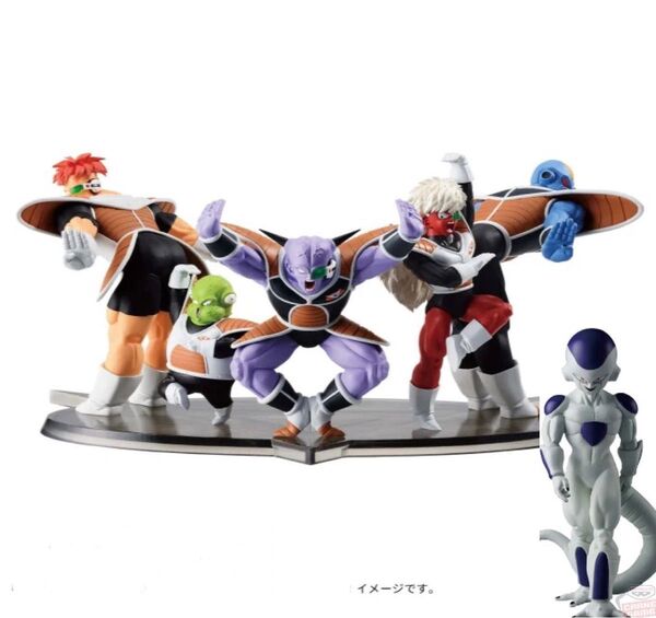 ドラゴンボールZ SOLID EDGE WORKS THE出陣フリーザ + ギニュー特戦隊 6種セット