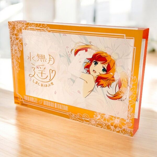 【未開封品】サミー あつあつアクリルブロック ツインエンジェル 水無月遥 嫁フリ パチスロ スロット めぐる すみれ 葵 クルミ