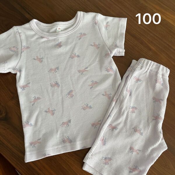 半袖パジャマ 100cmルームウェア 女の子