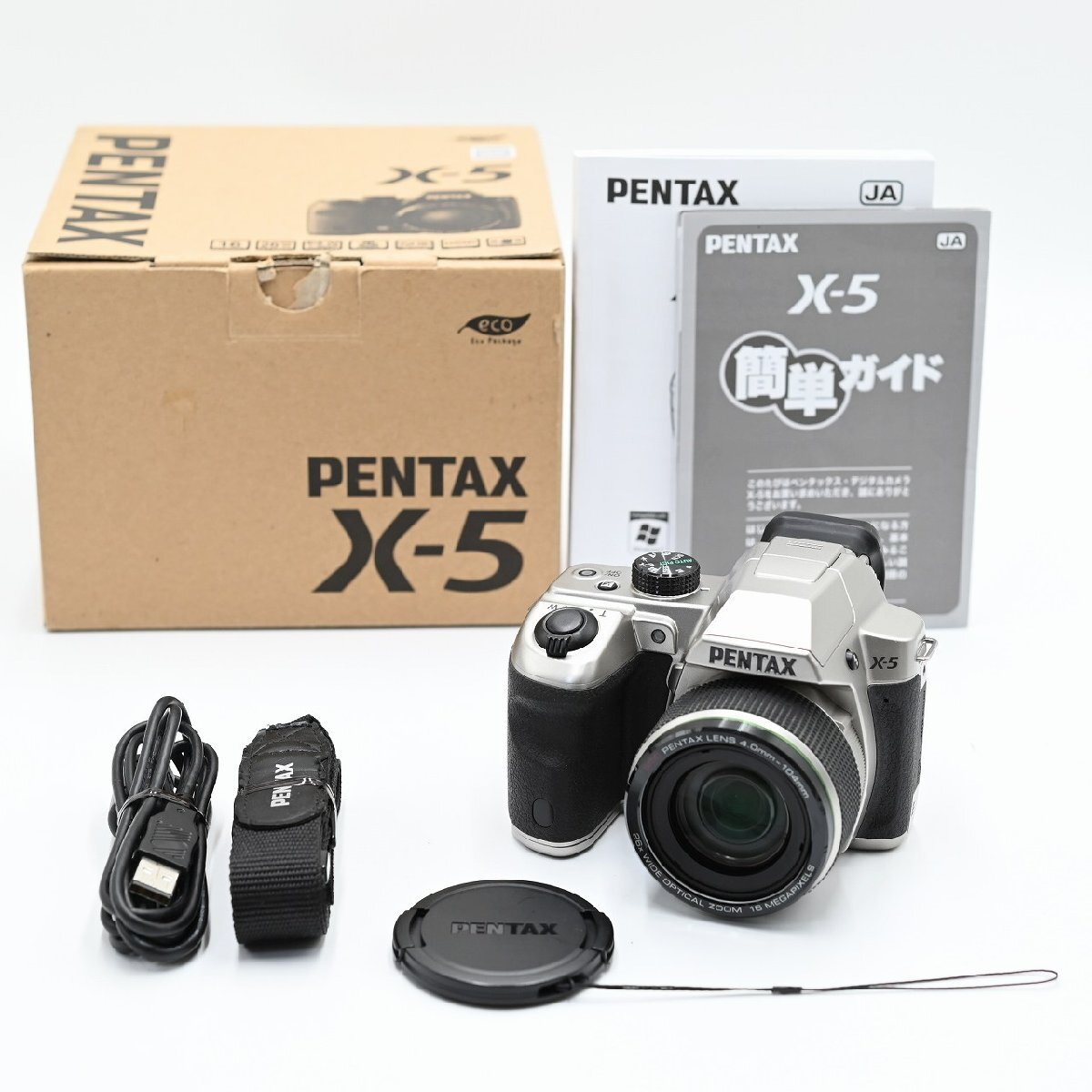 【中古】PENTAX ペンタックス X-5 クラシックブラック コンパクトデジタルカメラ |  中古カメラ・フィルムカメラを中心に取り揃えるファイブスターカメラ