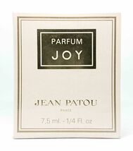 JEAN PATOU ジャン パトゥ JOY ジョイ パルファム 7.5ml ☆新品未開封　送料220円_画像1