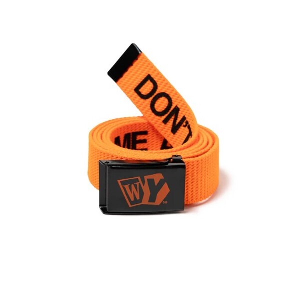 【Wasted Youth】WEB BELT 送料込み/オレンジ/VERDY/ヴェルディ/ウェイステッドユース/完売/限定