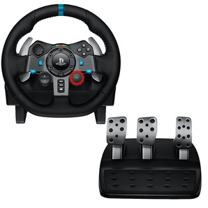 【新品】Logitech G29 ロジテックG29 Driving Force ステアリングホイール&ペダル ハンコン ハンドルコントローラ-【並行輸入品】