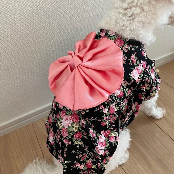 Lサイズ ペット服 犬服 浴衣 ペット用品 小型犬