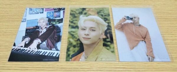 INI 5TH SINGLE「TAG ME」FC会員限定購入特典 L版生写真 西洸人 3枚セット