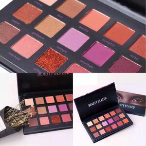 18 color high coloring mat sima- Duo chrome g Ritter eyeshadow Palette abroad cosme abroad make-up pretty usually using small pra including in a package possible 