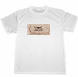 チシャ猫　アーサー・ラッカム　ドライ　Tシャツ　不思議の国のアリス　猫　ネコ　グッズ　チシャネコ