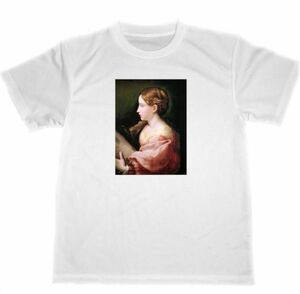 Art hand Auction Parmigianino Saint Barbara 드라이 티셔츠 걸작 회화 그리스도 예술, M 사이즈, 목이 둥글게 파인 옷, 편지, 심벌 마크