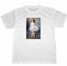 ピエール＝オーギュスト・ルノワール　踊り子　ドライ　Tシャツ　バレエ　バレリーナ　グッズ　名画　アート_画像1