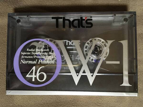 【 送料無料!!・今となってはとっても希少な未開封商品です!】★That's◇OW-1 46・ノーマルポジション◇日本製/太陽誘電株式会社★