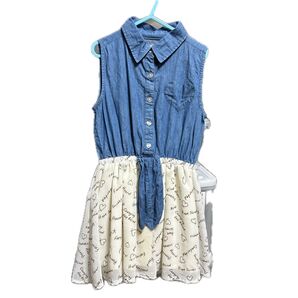 子供服 女の子 ノースリーブワンピース ワンピース ノースリーブ 130