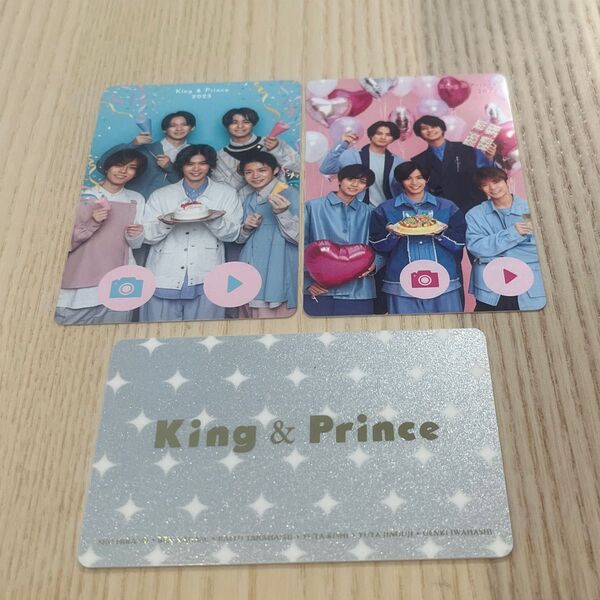 King&Prince ファンクラブ会員証/誕生日動画カード