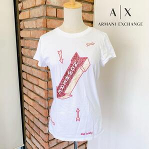 3442 美品 アルマーニ ARMANI レディース 半袖 Tシャツ M