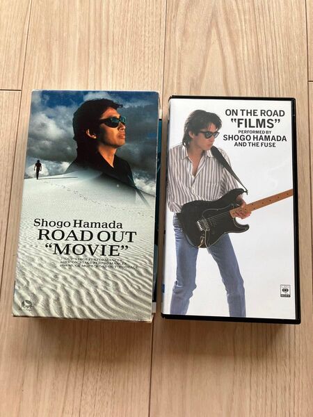 VHS/浜田省吾/ROAD OUT″MOVIE、ON THE ROAD"FILMS"
