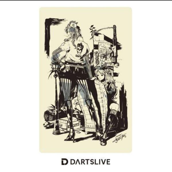 ダーツライブカード レア DARTSLIVE NARS 【2】21