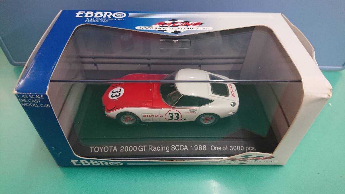エブロ/(トヨタ2000GT レーシング)/1/43※2台セット Yahoo!オークション -「エブロ トヨタ 2000gt」(レーシングカー