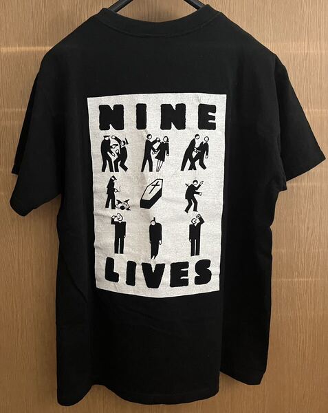 希少美品!NINE LIVES バンドT NYHC 9lives ヴィンテージTシャツ 90s