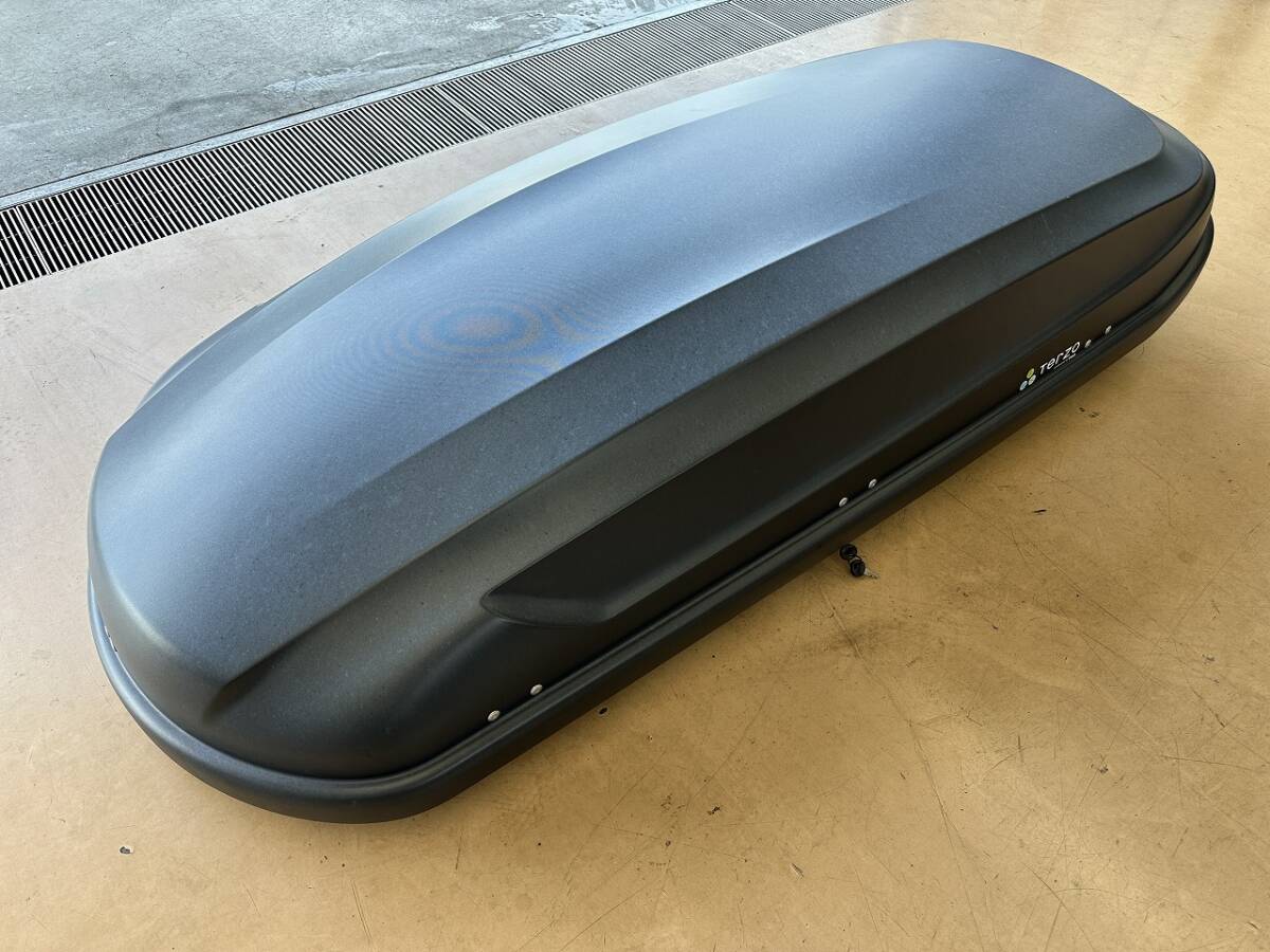 terzoルーフボックス中古（鍵、ルーフバー、フット付き） | フリマアプリ ラクマ