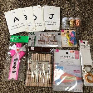 結婚式小物類 テーブルナンバーなど