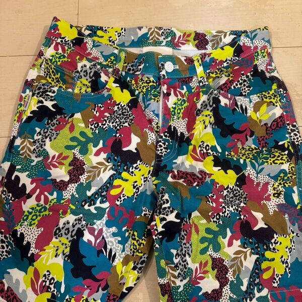 美品!Jack Banny!! ジャックバニー 総柄パンツ サイズ4 ハーフパンツ