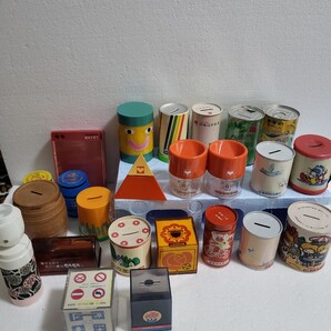 1970年代当時物 非売品 銀行貯金箱 銀行ノベルティ 昭和貯金箱 まとめて 福徳相互銀行 大阪市信用金庫 大阪銀行 住友銀行 埼玉銀行
