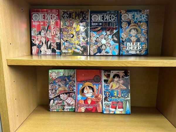 ONE PIECE ワンピース オフィシャルブック 7冊セット コミック 集英社 尾田栄一郎