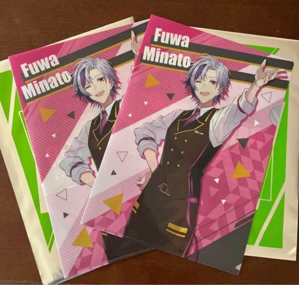 【2枚組】ココス×ろふまお コラボクリアファイル 等身不破湊