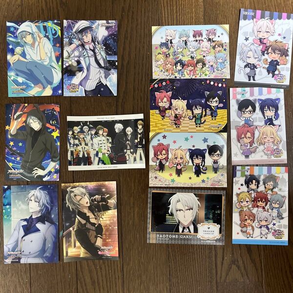 【バラ可】アイナナポストカード13枚まとめ ナンジャ/アニカフェ等 アイドリッシュセブン ブロマイド カード ポストカード