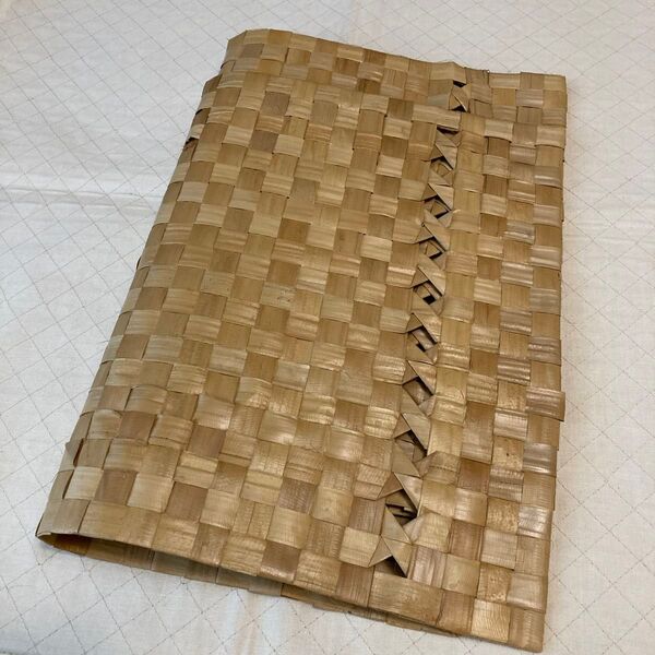 天然素材 ランチマット 2枚 未使用 ランチョンマット 涼しげ プレイスマット 夏の設えに 海外土産?