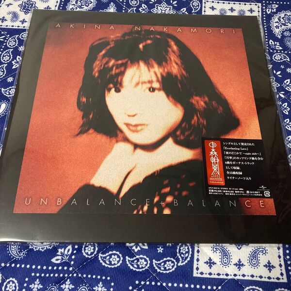 中森明菜 2LP/UNBALANCE+BALANCE+6