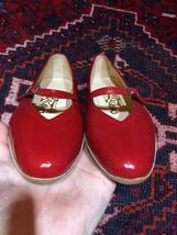 Salvatore Ferragamo LEATHER STRAP PUMPS MADE IN ITALY/サルヴァトーレフェラガモレザーストラップパンプス_画像3