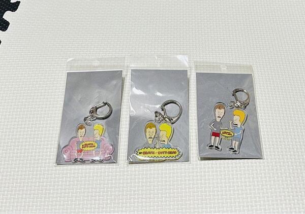 BEAVIS BUTT-HEAD ビーバス アクリルキーホルダー 新品 3種類