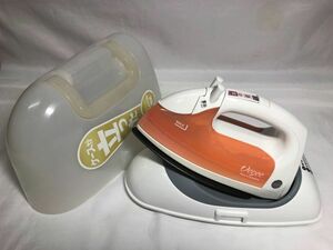  Hitachi HITACHI cordless steam iron CSI-33 supply of electricity stand attaching electrification verification operation verification present condition goods 