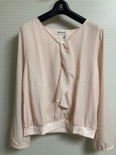MISCH MASCH ドレープ シフォン ブラウス