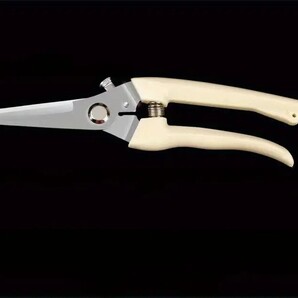 ステンレス製剪定ばさみ&刃研ぎ器 (生垣はさみ 芝刈り機 刃研ぎ 庭園ツール)
