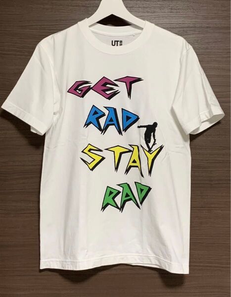 ユニクロ UT トミーゲレロ GET RAD STAY RAD Tシャツ Mサイズ / TOMMY GUERRERO 80年代