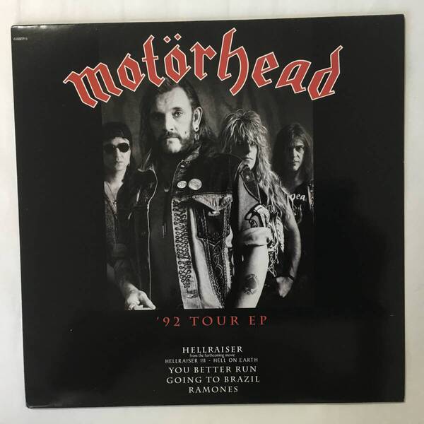 MOTORHEAD '92 TOUR EP UK盤