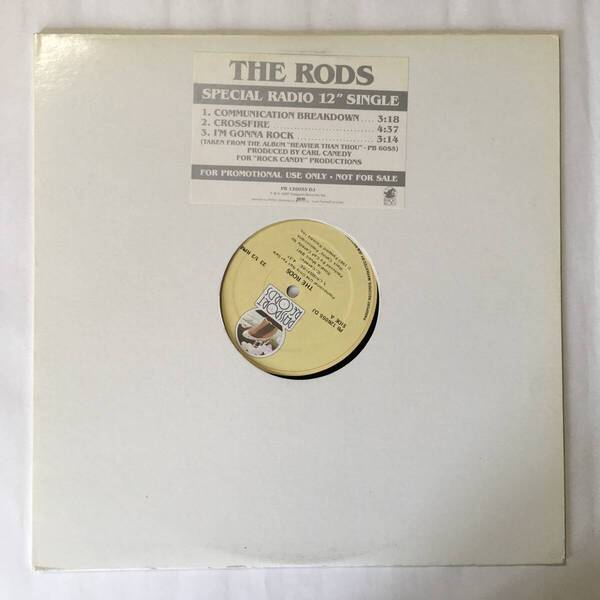 THE RODS CROSSFIRE US盤 PROMO