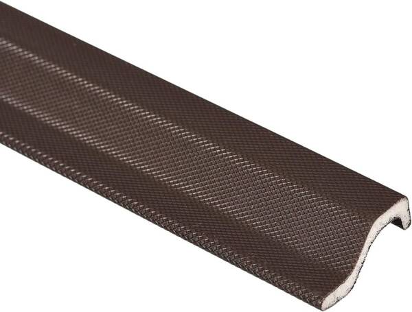 uxcell シールストリップ セルフ粘着シール フォーム製 ドア用 窓用 ブラウン 23 mm x 8mm x 2 M 3本入