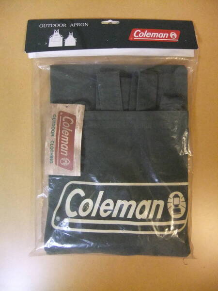 【廃盤/未使用/1】Coleman アウトドア エプロン ハンターグリーン AC58HG 新品 コールマン正規品 希少・入手困難 デッドストック 蔵出し