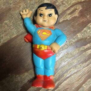  rare 1978 year made DC COMICS company manufactured super Junior Superman sofvi doll 