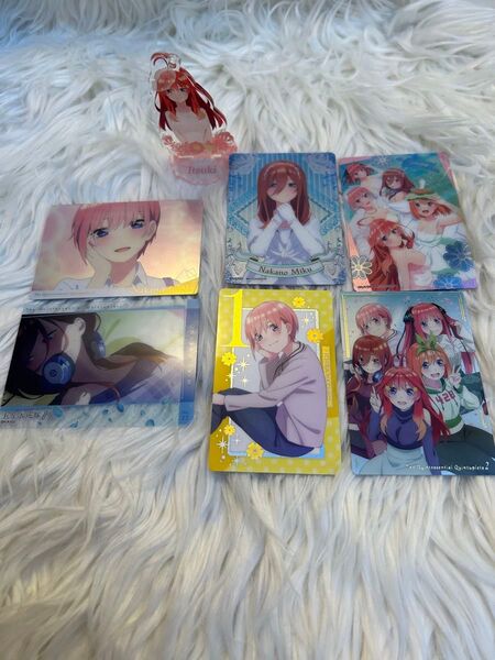 五等分の花嫁 アクリルスタンド カード