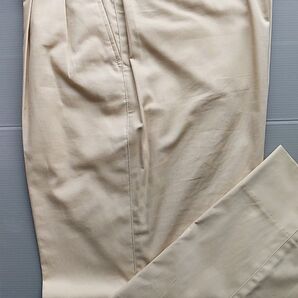 UNDER or OVER スラックス 裏地付き