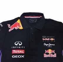 ペペジーンズ Pepe Jeans レッドブル Red Bull レーシング OTL2014 ボタン ポロシャツ（ネイビー）(XL) [並行輸入品]_画像5