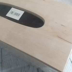 【トールペイント用】ティッシュケース 白木